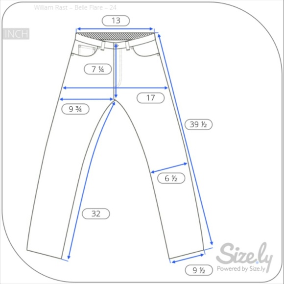 William Rast Belle Flared with Flap - Picture 4 of 5