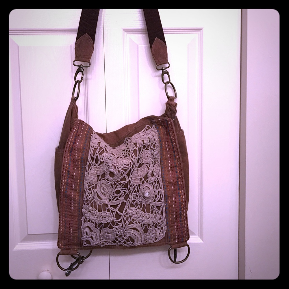 FREE PEOPLE MESSENGER BAG