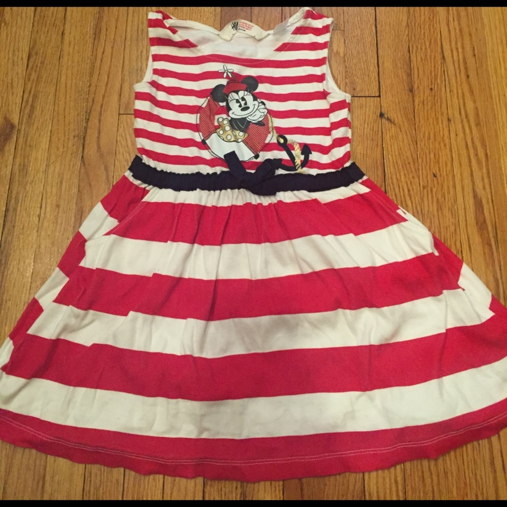 H&M Minnie Mouse sailor Dress size 2-4 girls