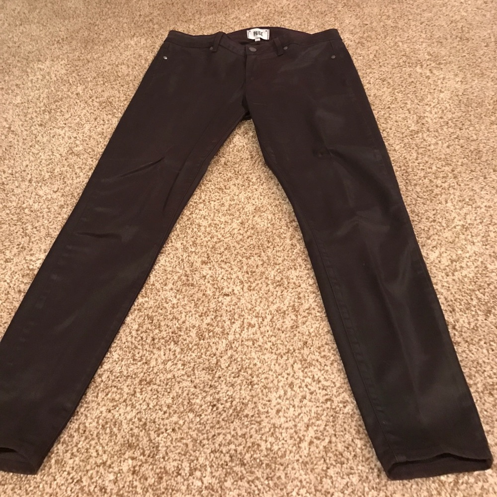 Coated jeans