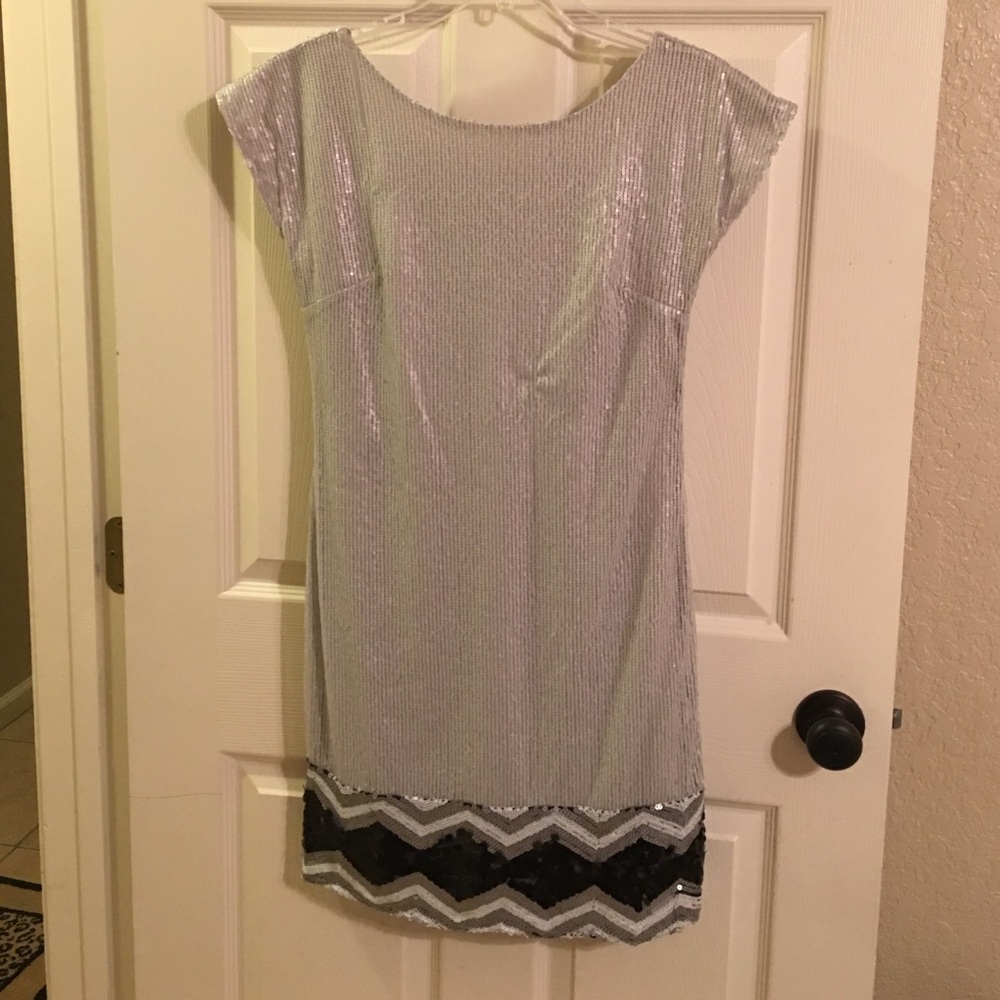 Francesca's sequin dress