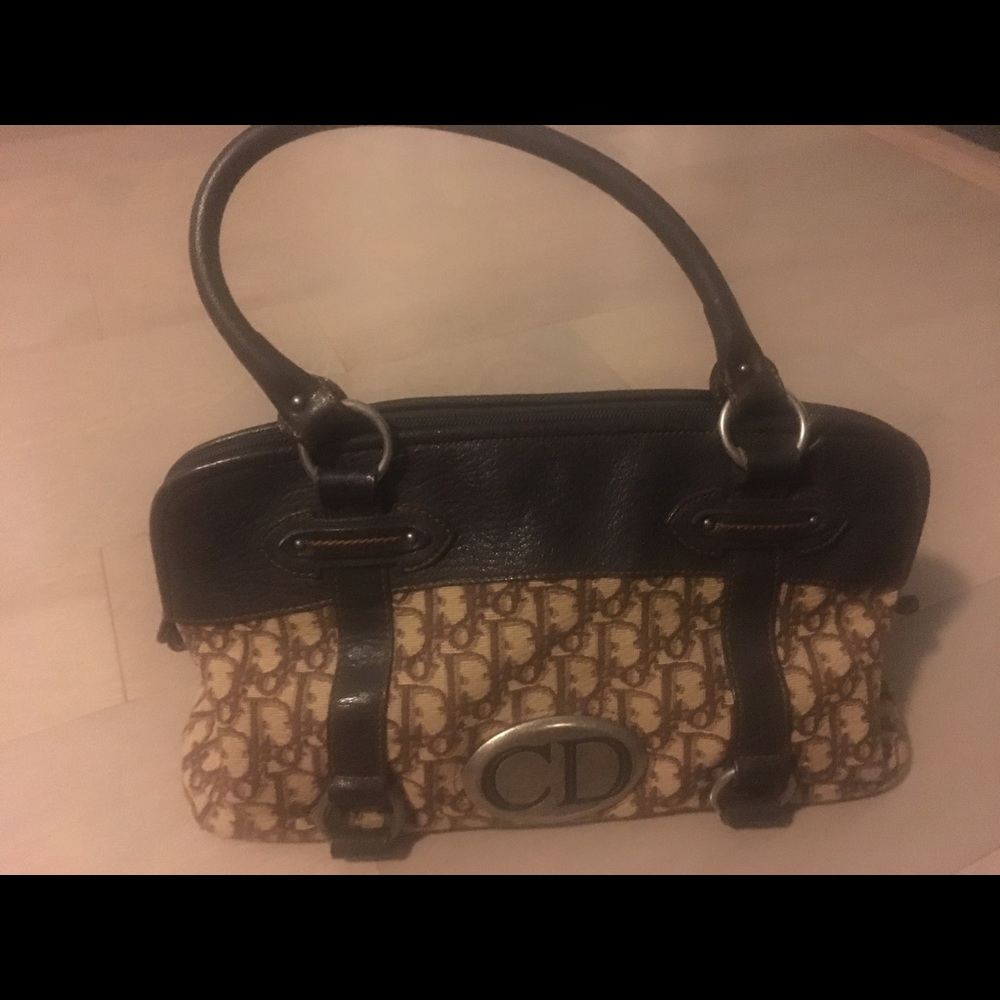Christian Dior Logo Handbag