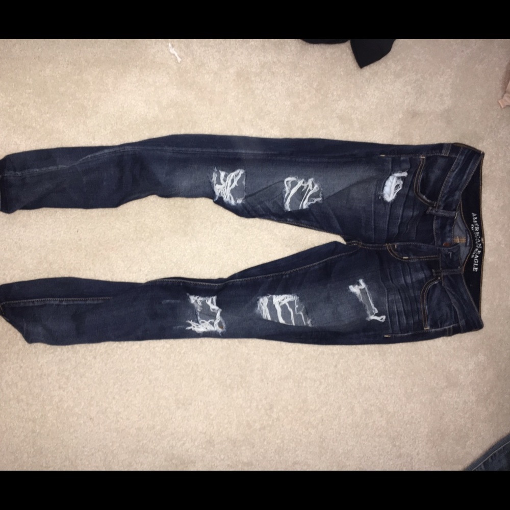 Ripped American Eagle Jeans