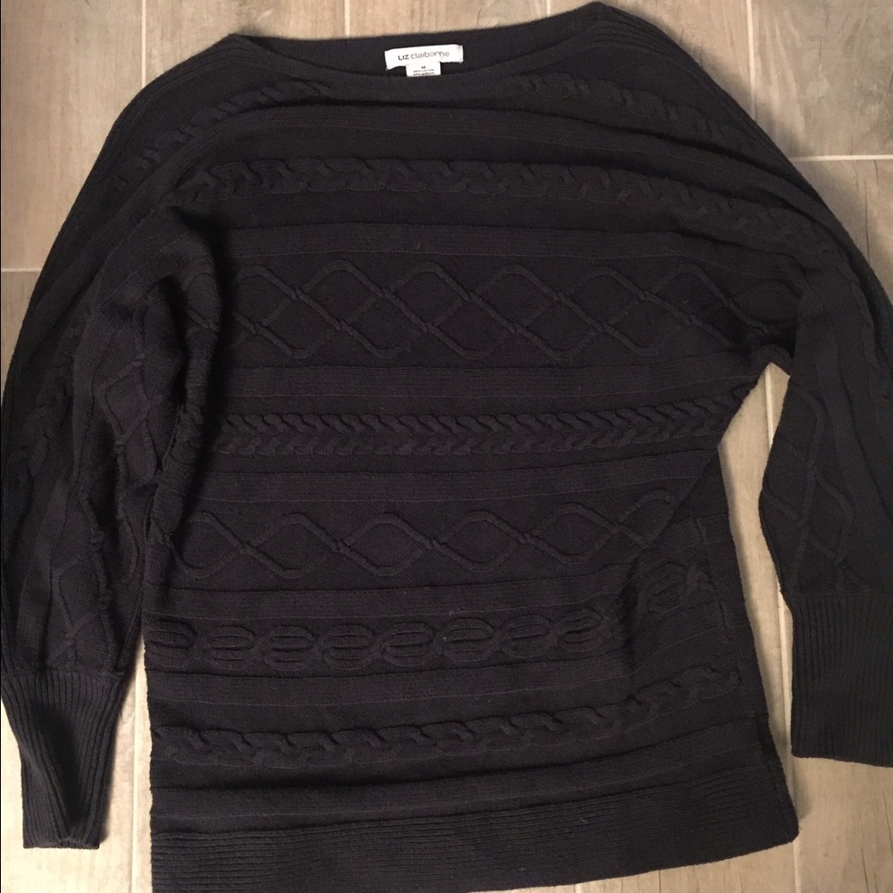 Navy Liz claiborne sweater