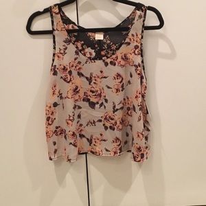 NWT Surf Gypsy floral tank