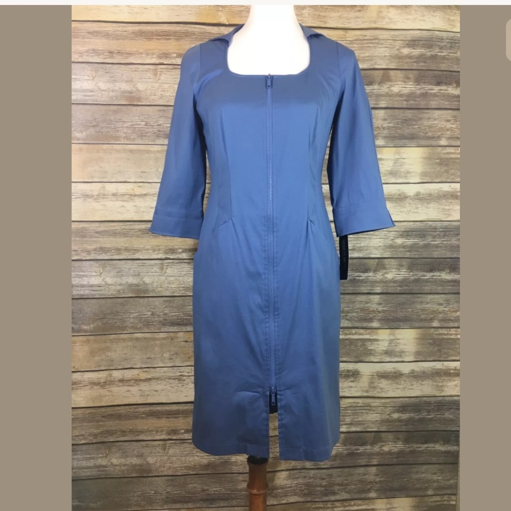 Lafayette 148 NY Zip up Dress Size 2