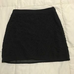 NWOT forever 21 beaded mini skirt.