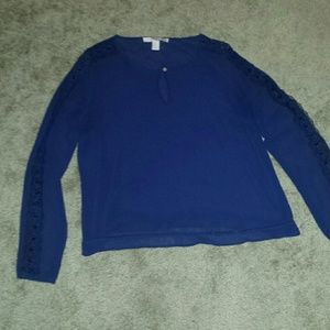 Long sleeve blouse