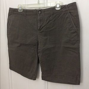 Brown Old Navy Perfect Bermuda Shorts