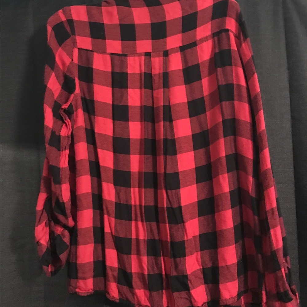 Plaid button down - Picture 2 of 2
