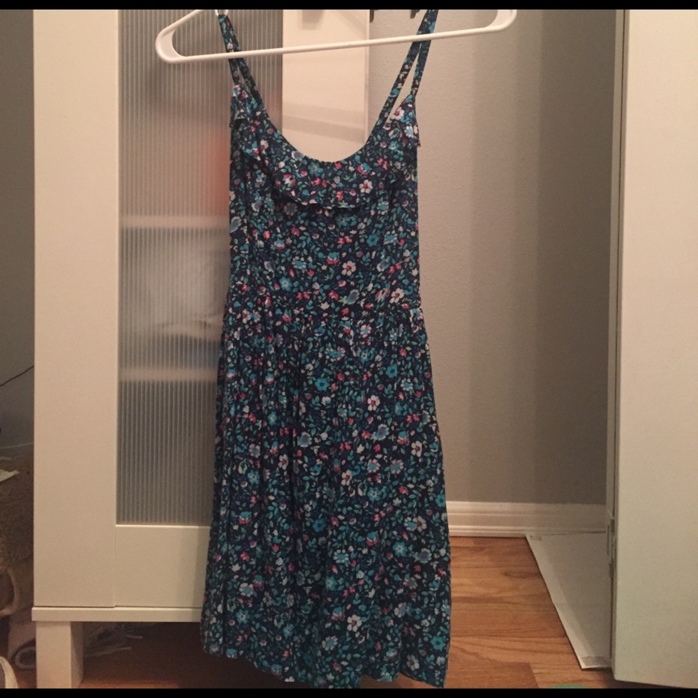 Floral Print Flowy Dress