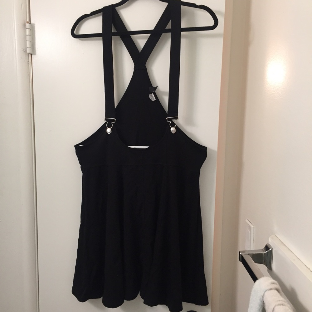 Skater skirt overalls