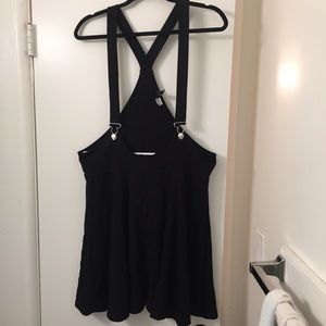 Skater skirt overalls