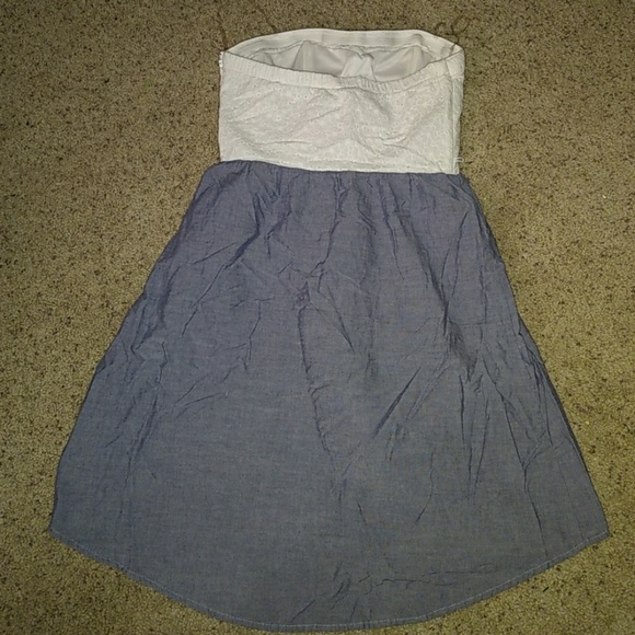 High low strapless dress - Picture 4 of 4