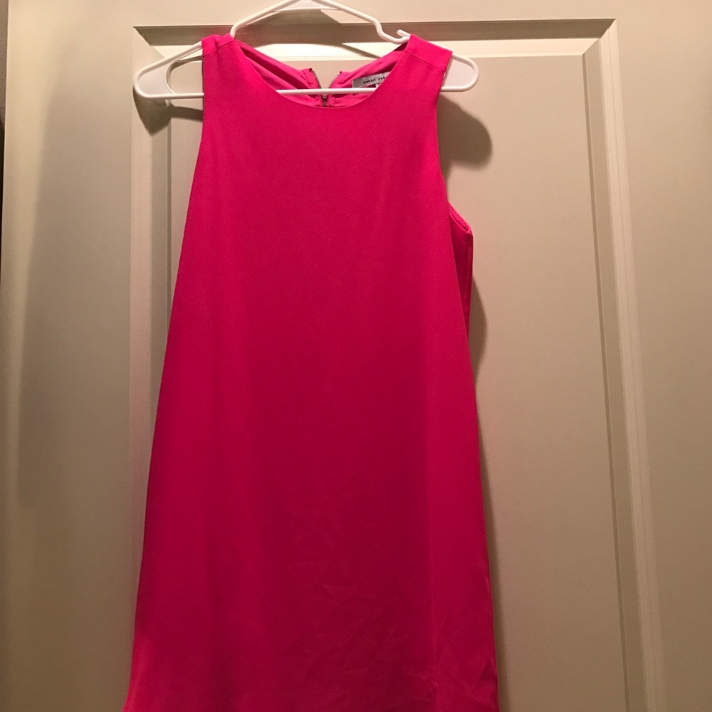 Bright pink shift dress never worn (only tried on)