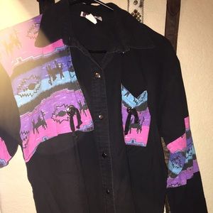 Vintage button up