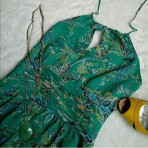 Paisley Halter Neck Sun Dress from LOFT