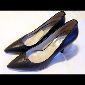 Michael Kors soft black leather pumps, size 9.5