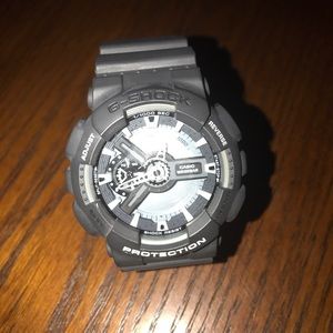 Dark grey G-Shock watch