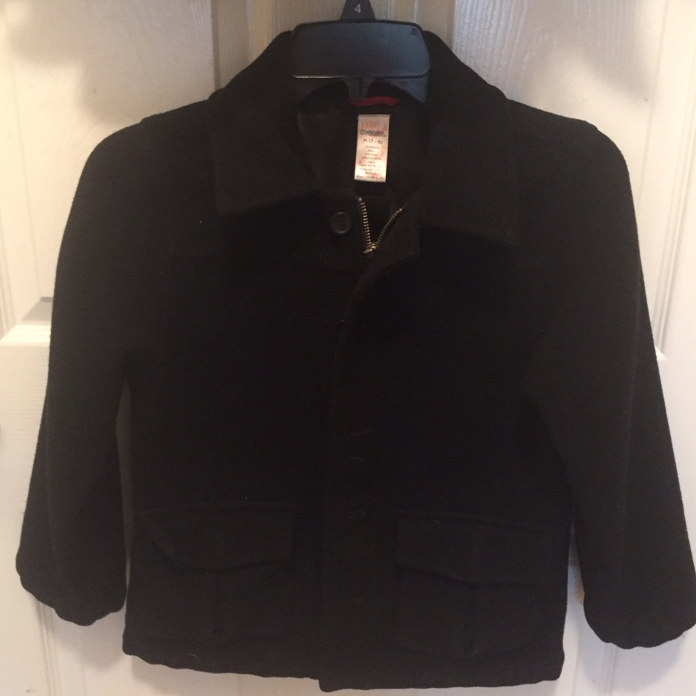 Boys Wool Peacoat