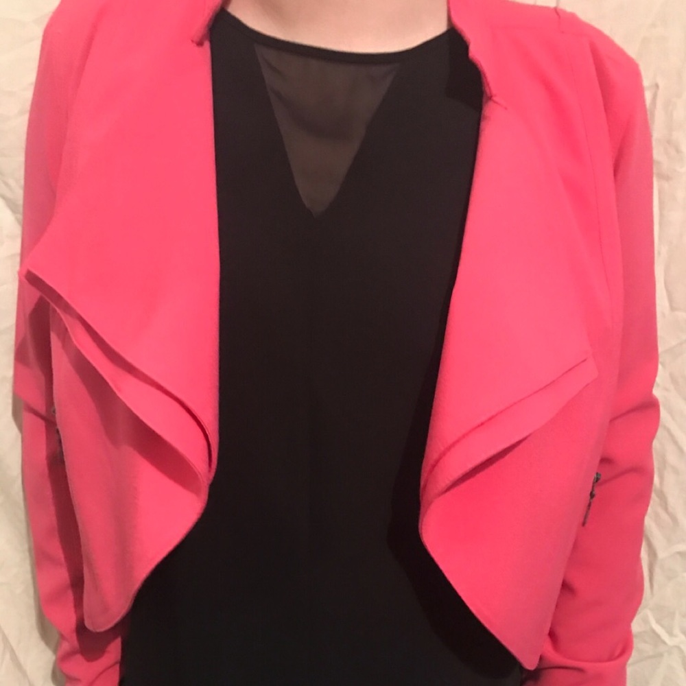 Pink Blazer Jacket lightweight