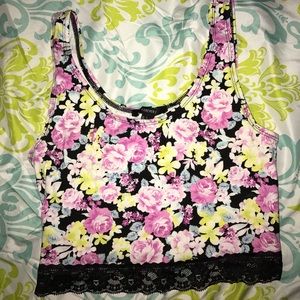 Floral Crop Top