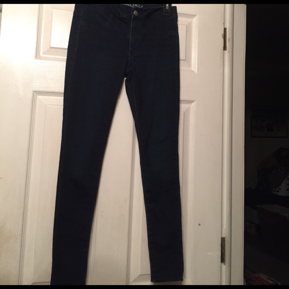 American Eagle super stretch jeggings! Size 4!