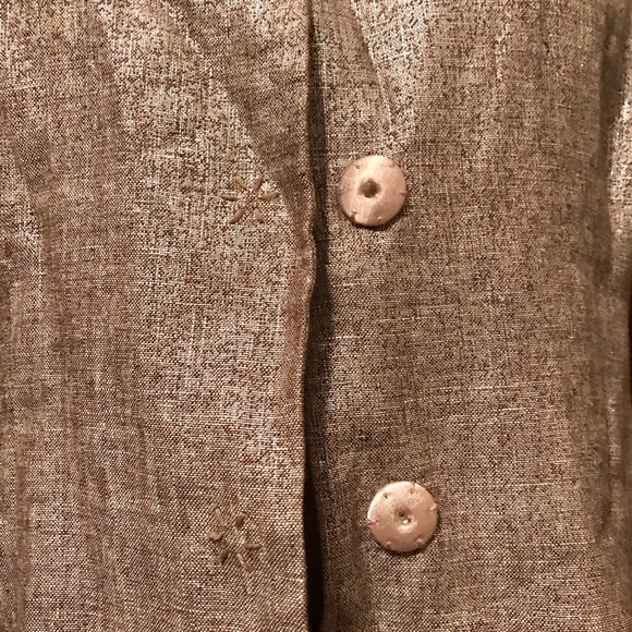 Metallic Linen Set by Silk Culture - Picture 6 of 8