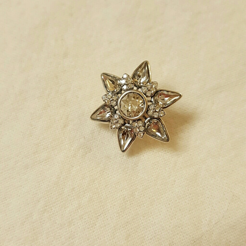 Authentic Chamilia Swarovski crystal star lock