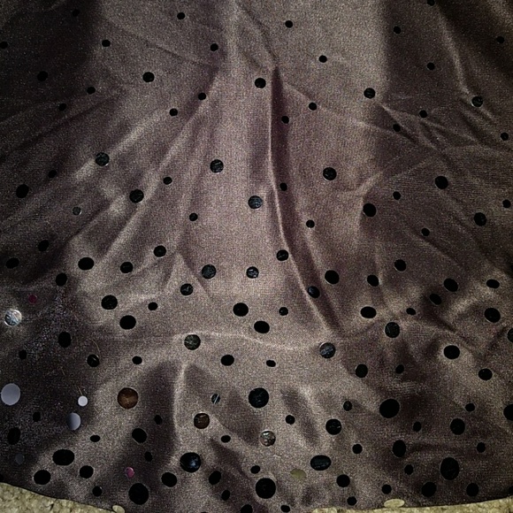 Gray and silver semi-formal dress with sequins - Picture 2 of 4