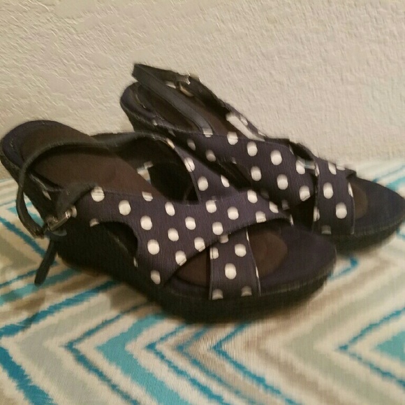 Polka Dot Wedges - Picture 4 of 4