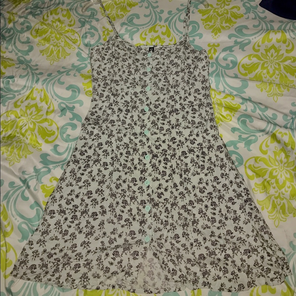 Mint babydoll dress
