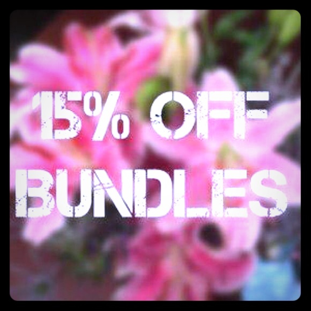 15% off ALL BUNDLES!! 💛