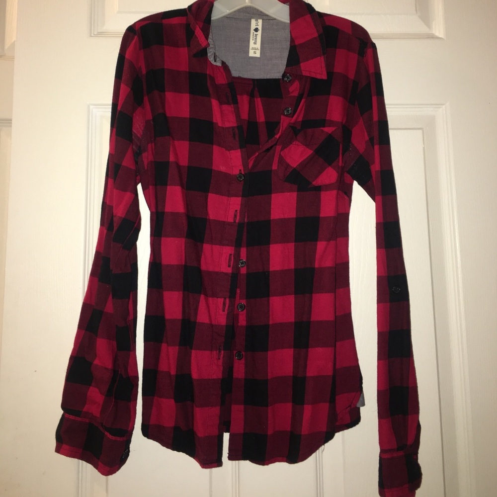 Flannel button ups