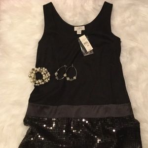 Loft sequin dress