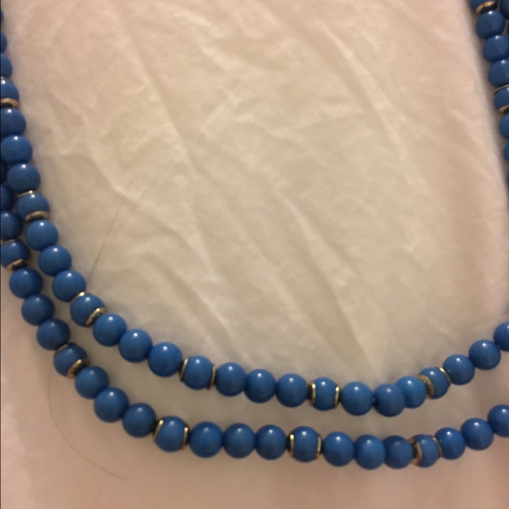 Banana republic beaded necklaces. Pair