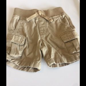Bundle (2) Crazy 8 cargo shorts 6-12 m