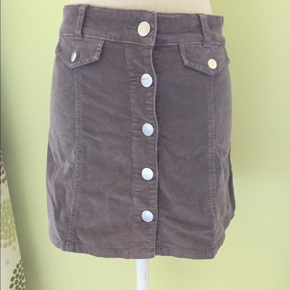 corduroy skirt from urban