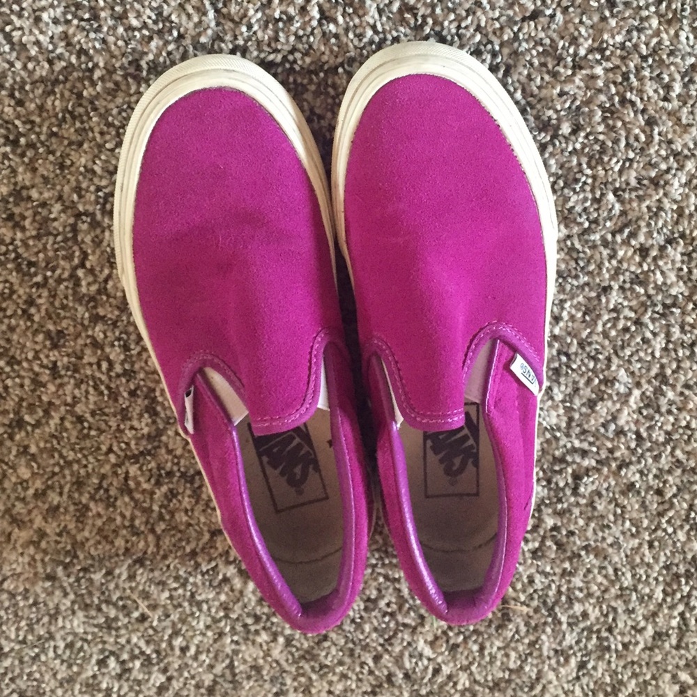 Vans Suede Slip Ons