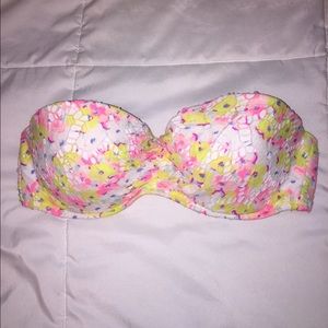 Victoria's Secret Push Up Bandeau Bikini Top