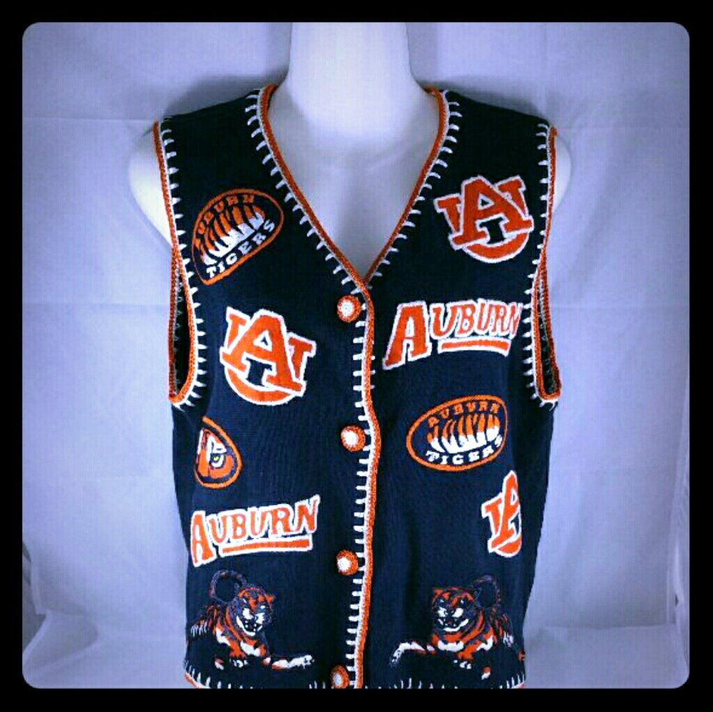 Auburn Tigers Ladies Knit Vest