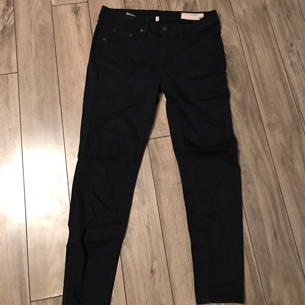 Rag n bone legging jean navy blue