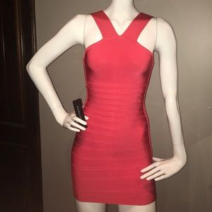 Guess by Marciano stretch bodycon bandage dress