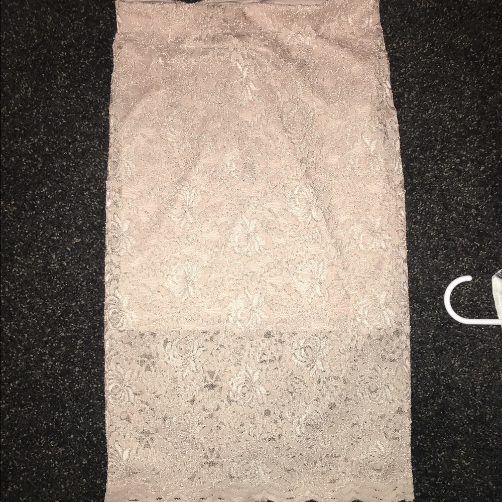 Lace body con skirt