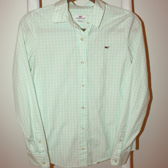 Vineyard Vines Gingham Button Up - Picture 1 of 4