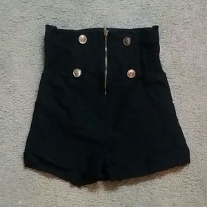 High waisted shorts