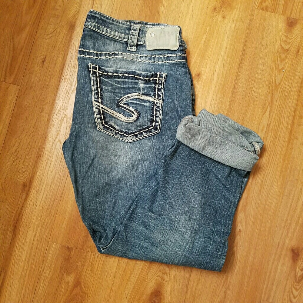 Silver Jeans Capri