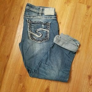 Silver Jeans Capri