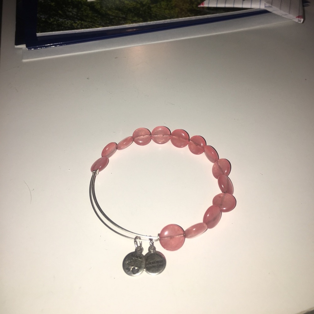 Pink Alex & Ani bracelet