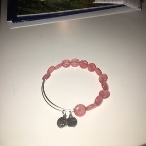 Pink Alex & Ani bracelet
